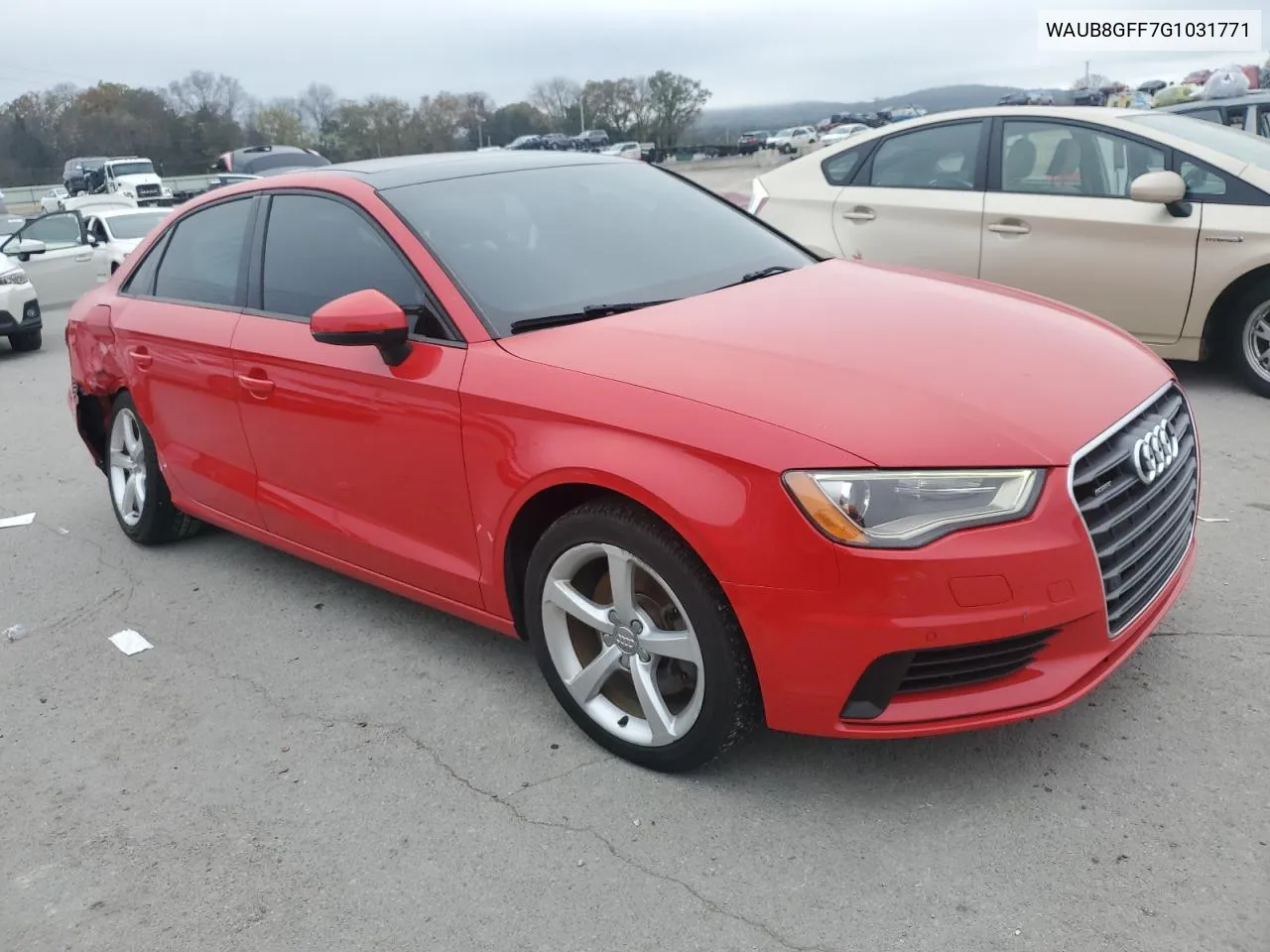 2016 Audi A3 Premium VIN: WAUB8GFF7G1031771 Lot: 79757504