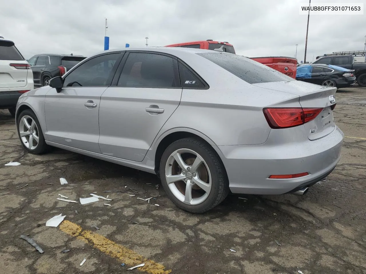 2016 Audi A3 Premium VIN: WAUB8GFF3G1071653 Lot: 79906944