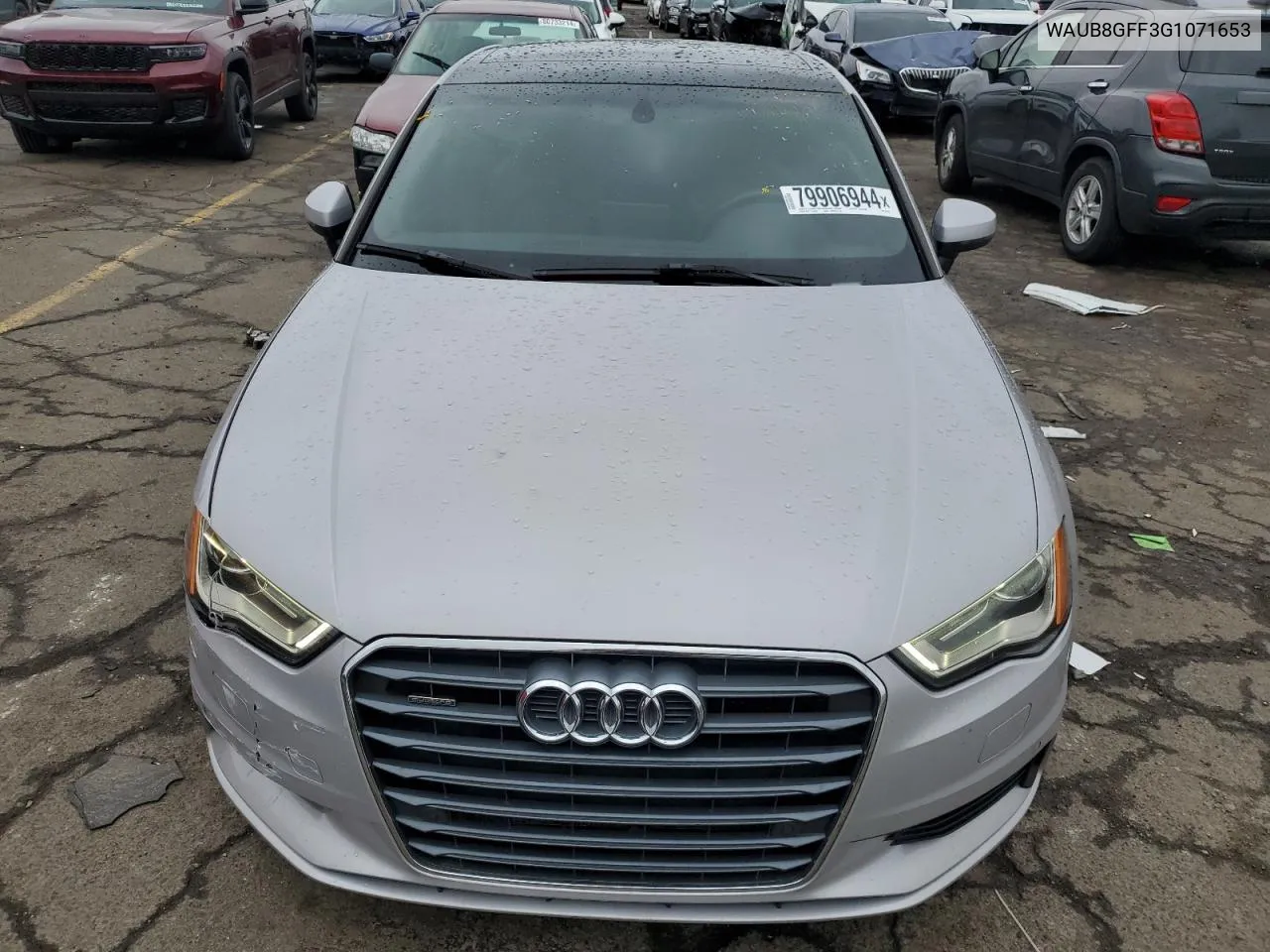 2016 Audi A3 Premium VIN: WAUB8GFF3G1071653 Lot: 79906944