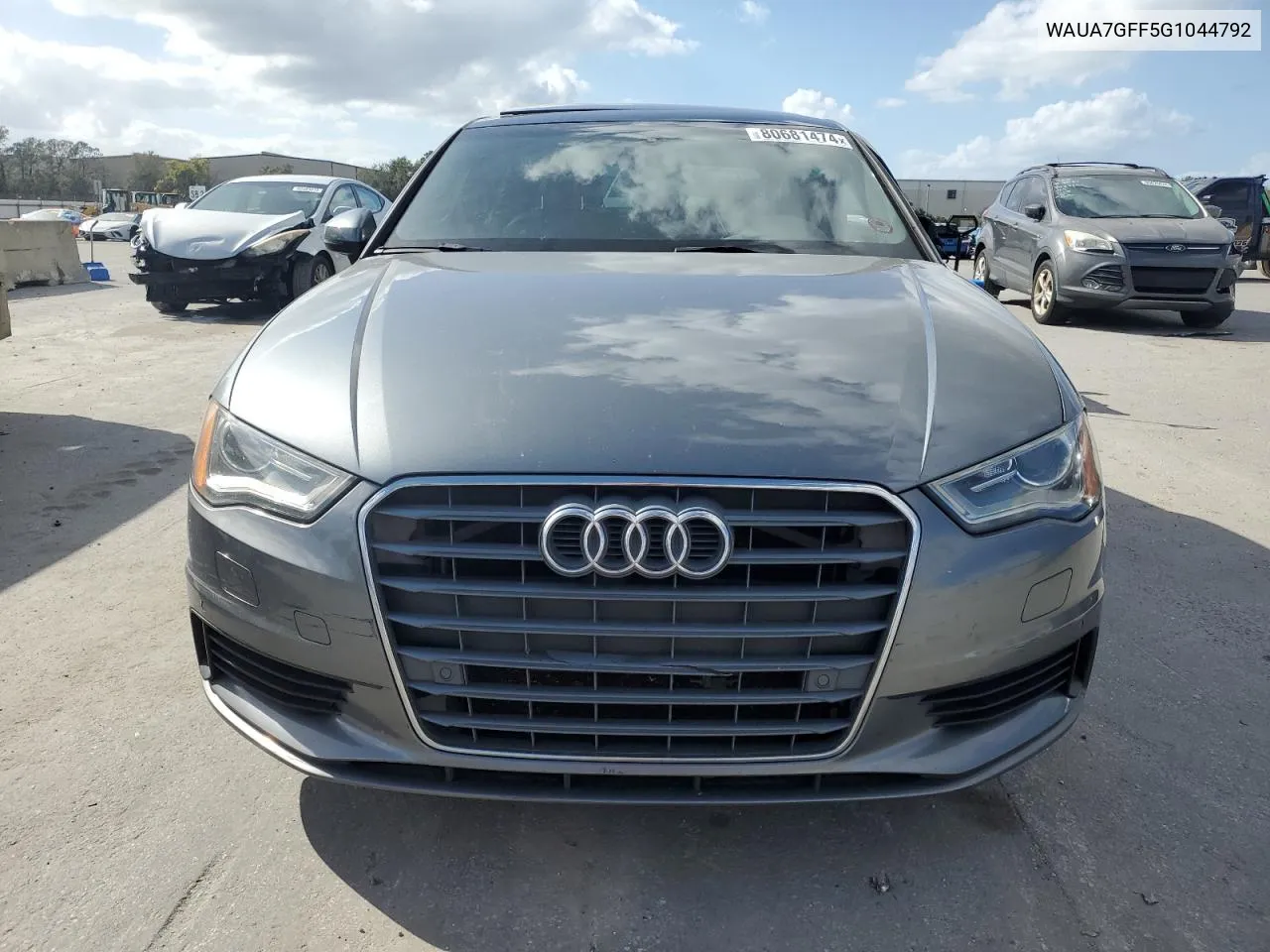 2016 Audi A3 Premium VIN: WAUA7GFF5G1044792 Lot: 80681474