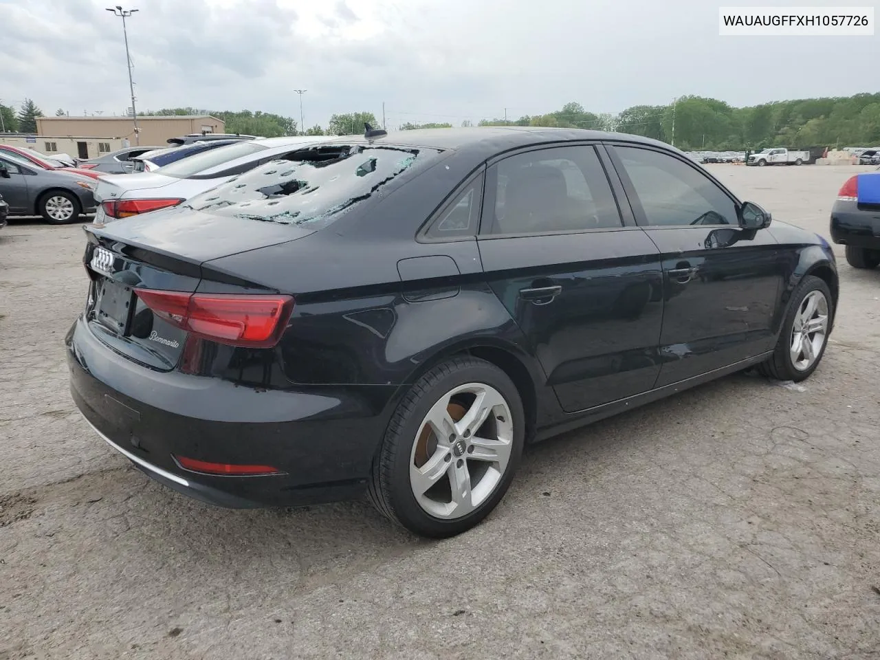 2017 Audi A3 Premium VIN: WAUAUGFFXH1057726 Lot: 51653274