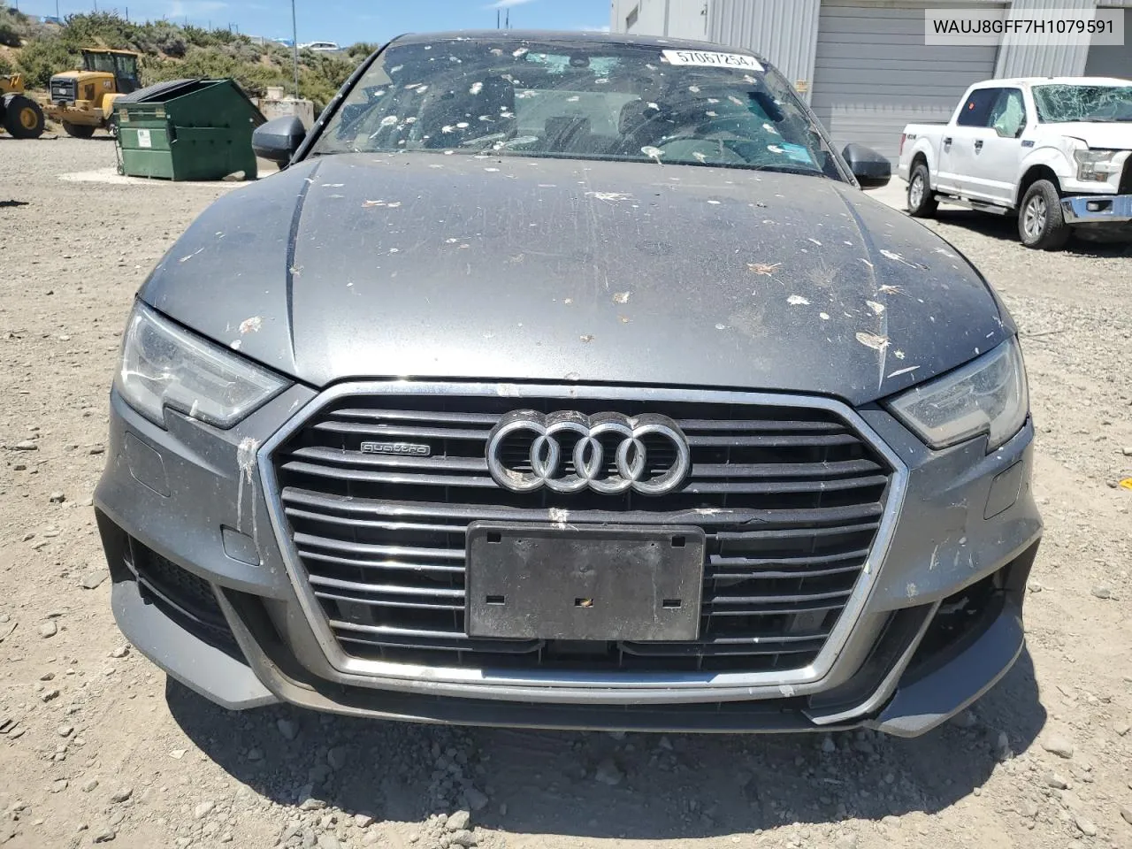 2017 Audi A3 Premium Plus VIN: WAUJ8GFF7H1079591 Lot: 57067254