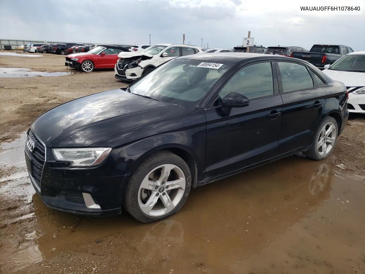 WAUAUGFF6H1078640 2017 Audi A3 Premium