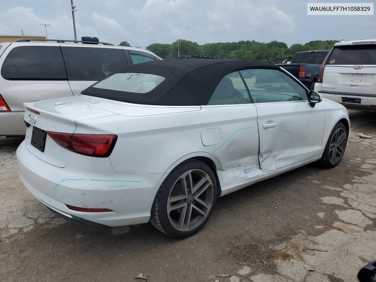 2017 Audi A3 Premium VIN: WAU6ULFF7H1058329 Lot: 61435794