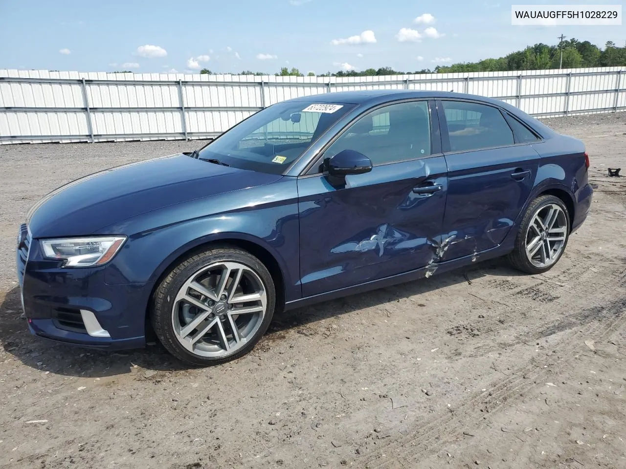 WAUAUGFF5H1028229 2017 Audi A3 Premium