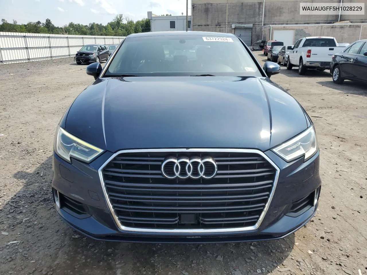 2017 Audi A3 Premium VIN: WAUAUGFF5H1028229 Lot: 63722924