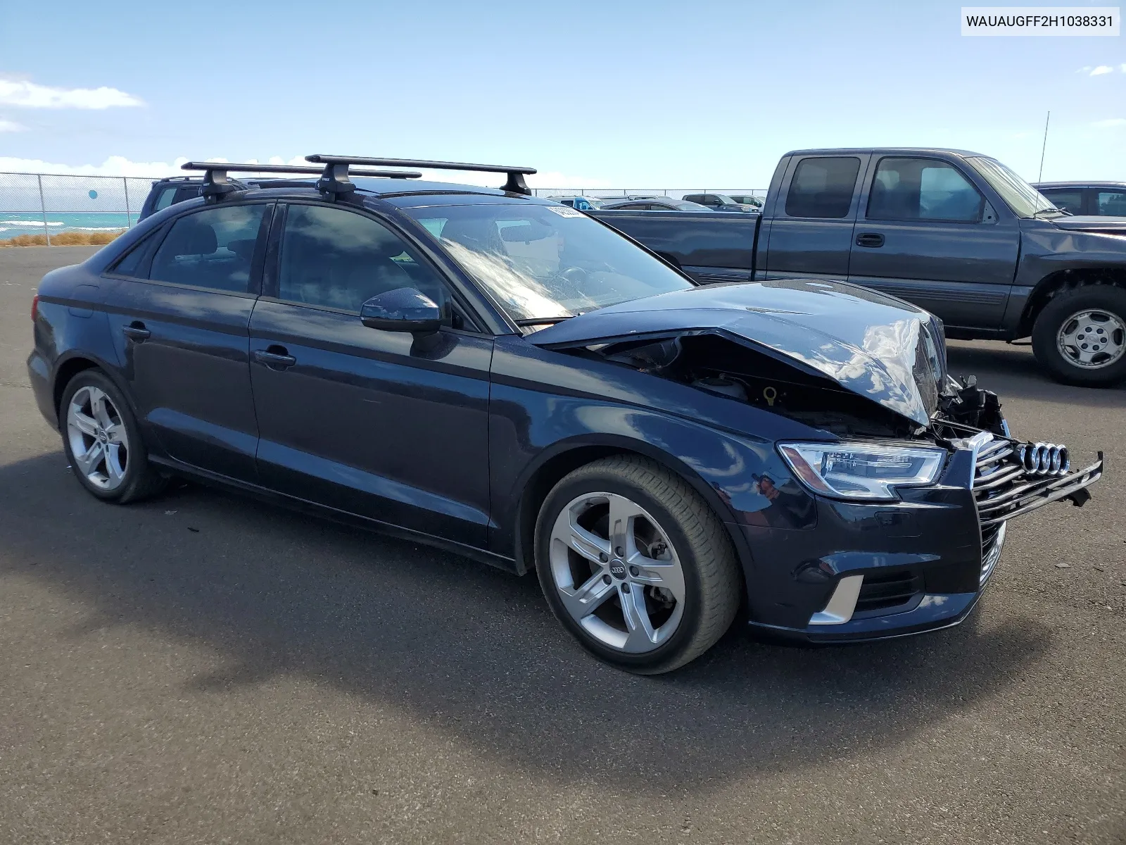 WAUAUGFF2H1038331 2017 Audi A3 Premium