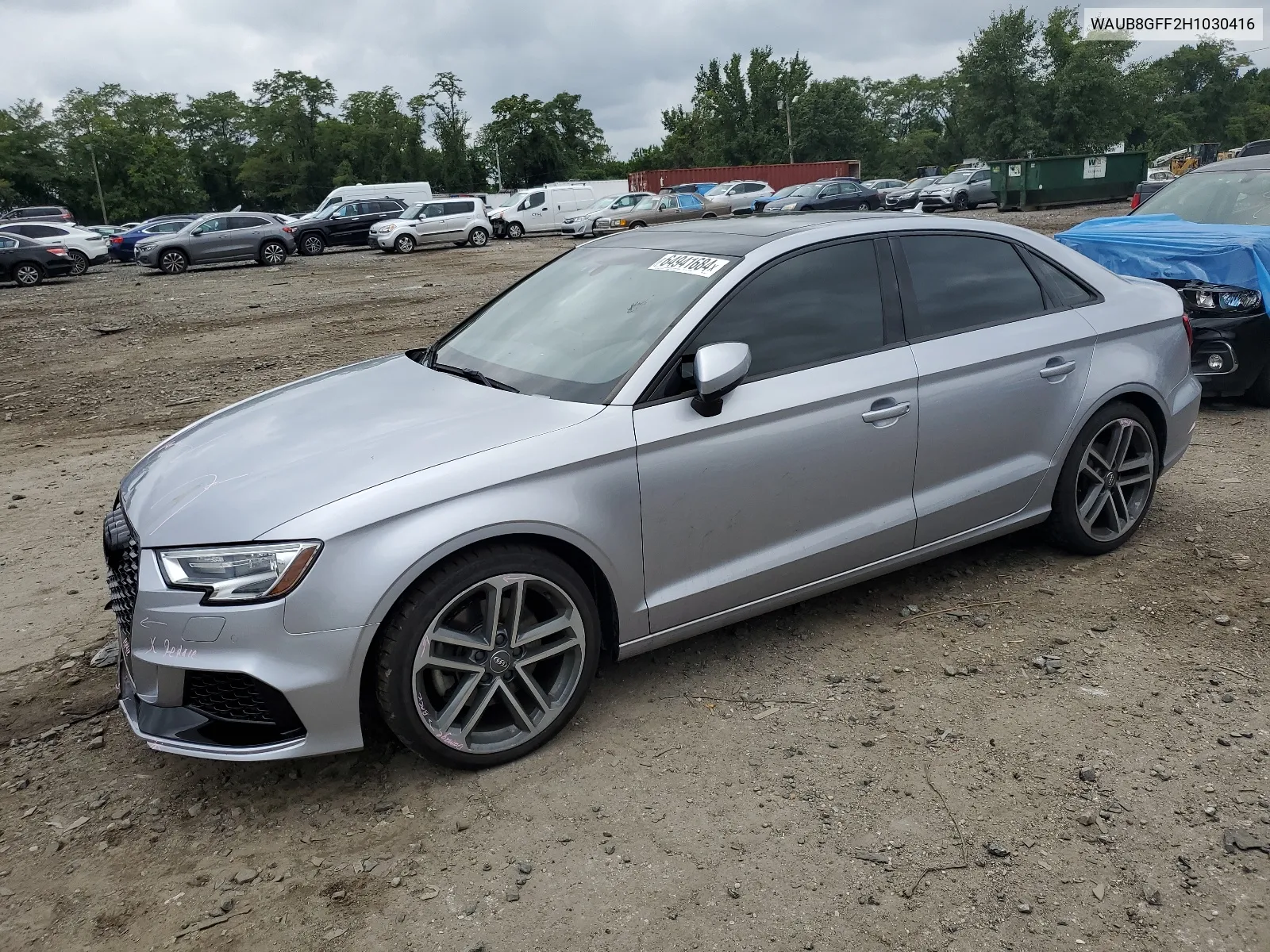 WAUB8GFF2H1030416 2017 Audi A3 Premium