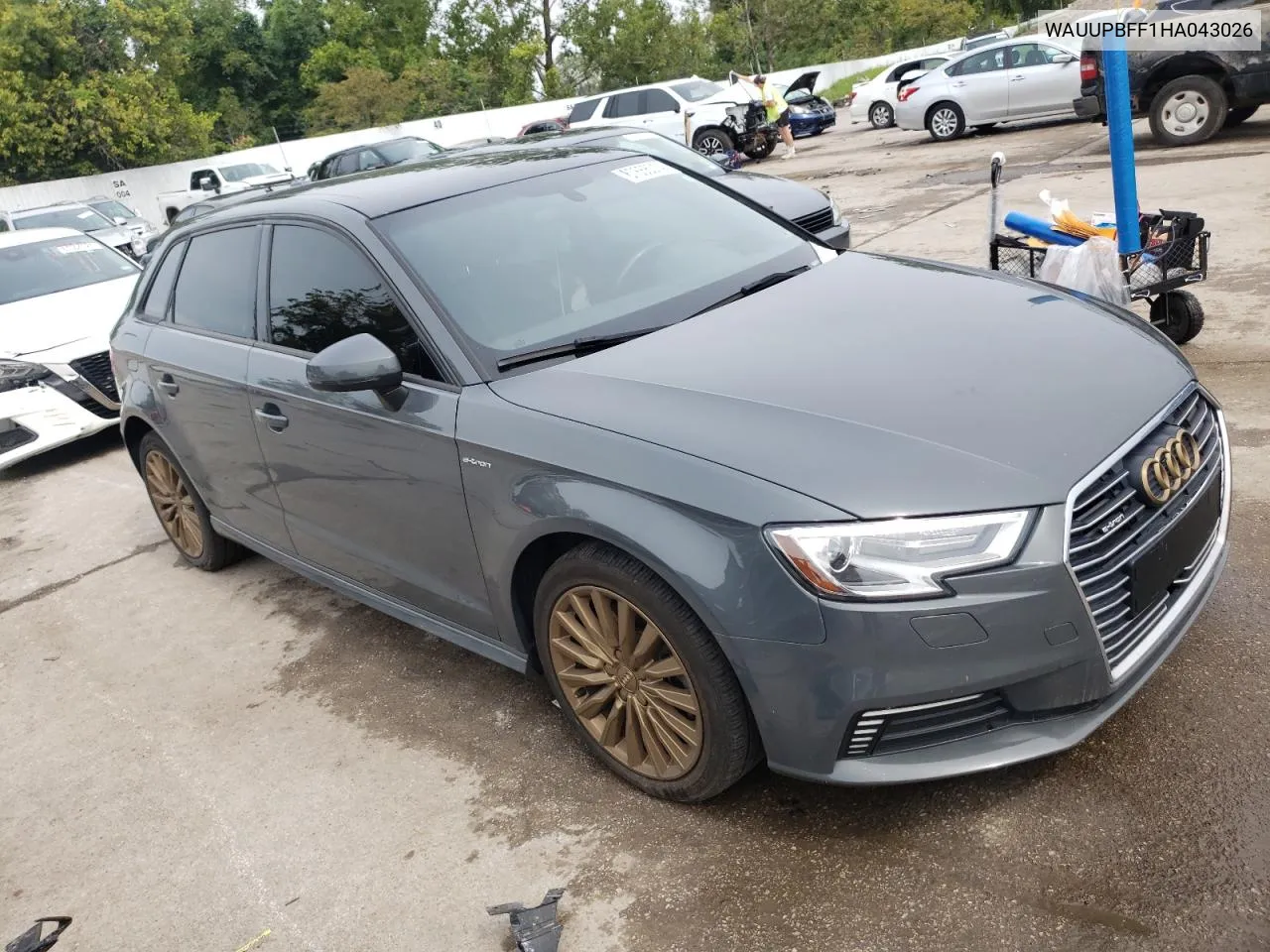 2017 Audi A3 E-Tron Premium VIN: WAUUPBFF1HA043026 Lot: 67666014