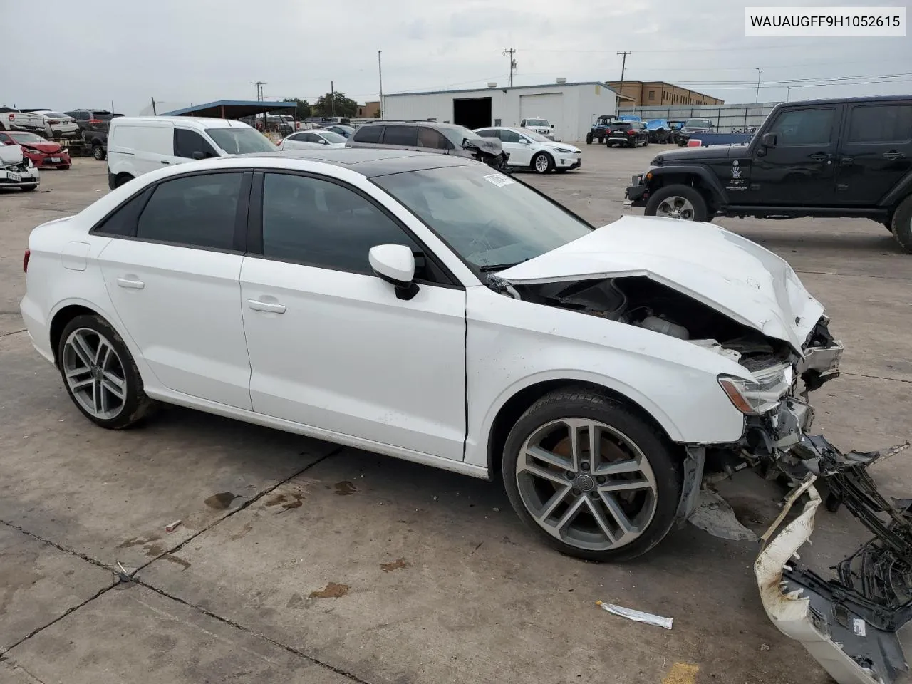 2017 Audi A3 Premium VIN: WAUAUGFF9H1052615 Lot: 70085474