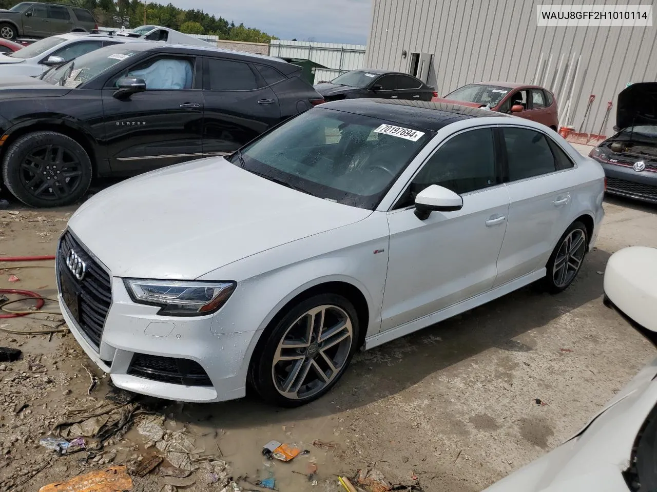 WAUJ8GFF2H1010114 2017 Audi A3 Premium Plus