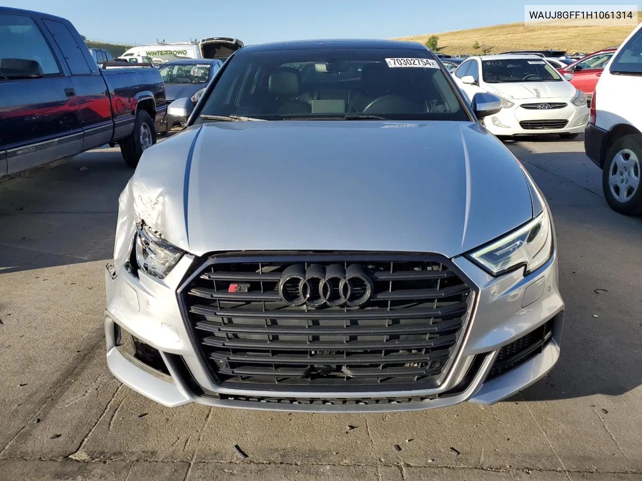 2017 Audi A3 Premium Plus VIN: WAUJ8GFF1H1061314 Lot: 70302754