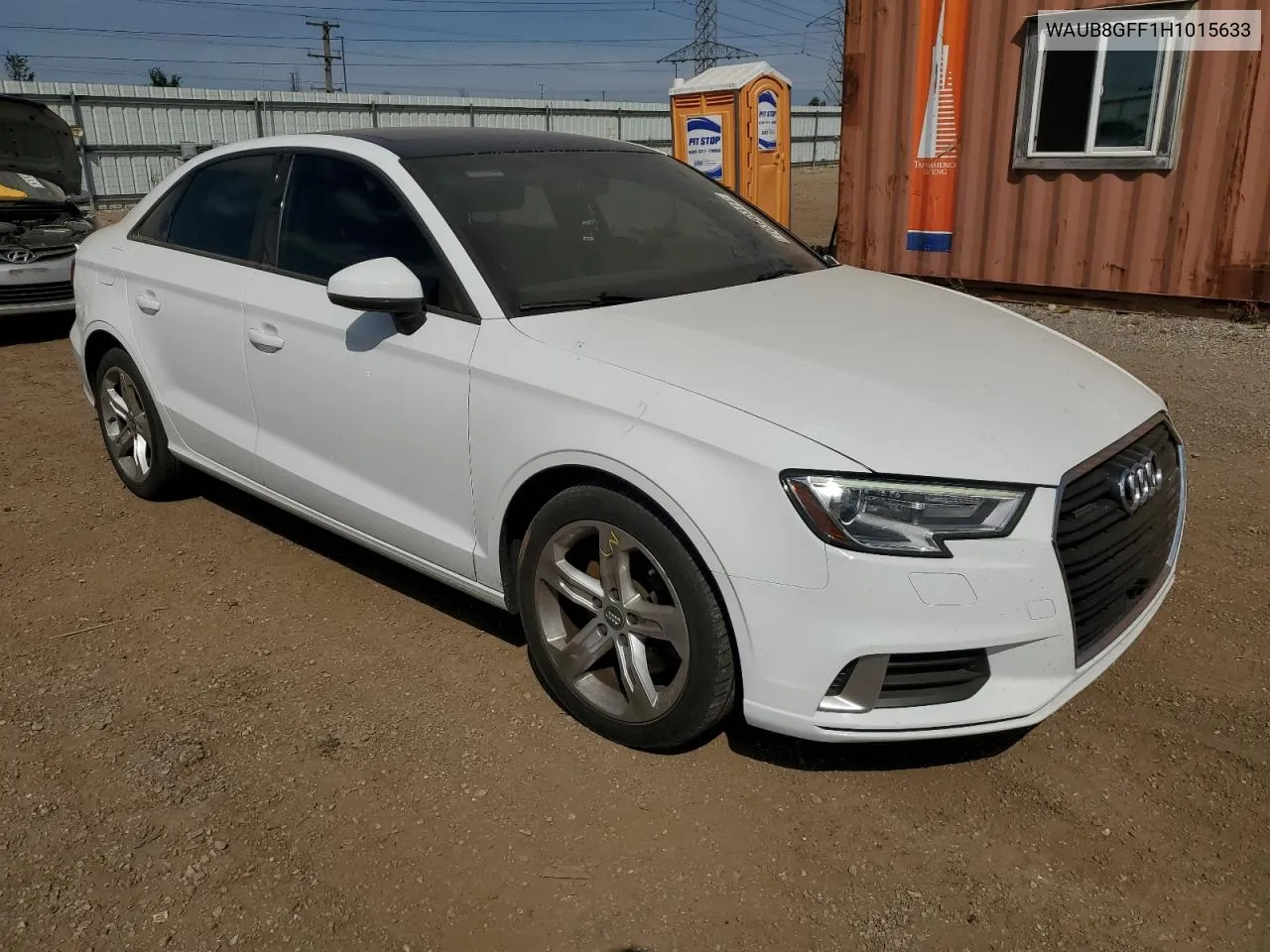 2017 Audi A3 Premium VIN: WAUB8GFF1H1015633 Lot: 70330314