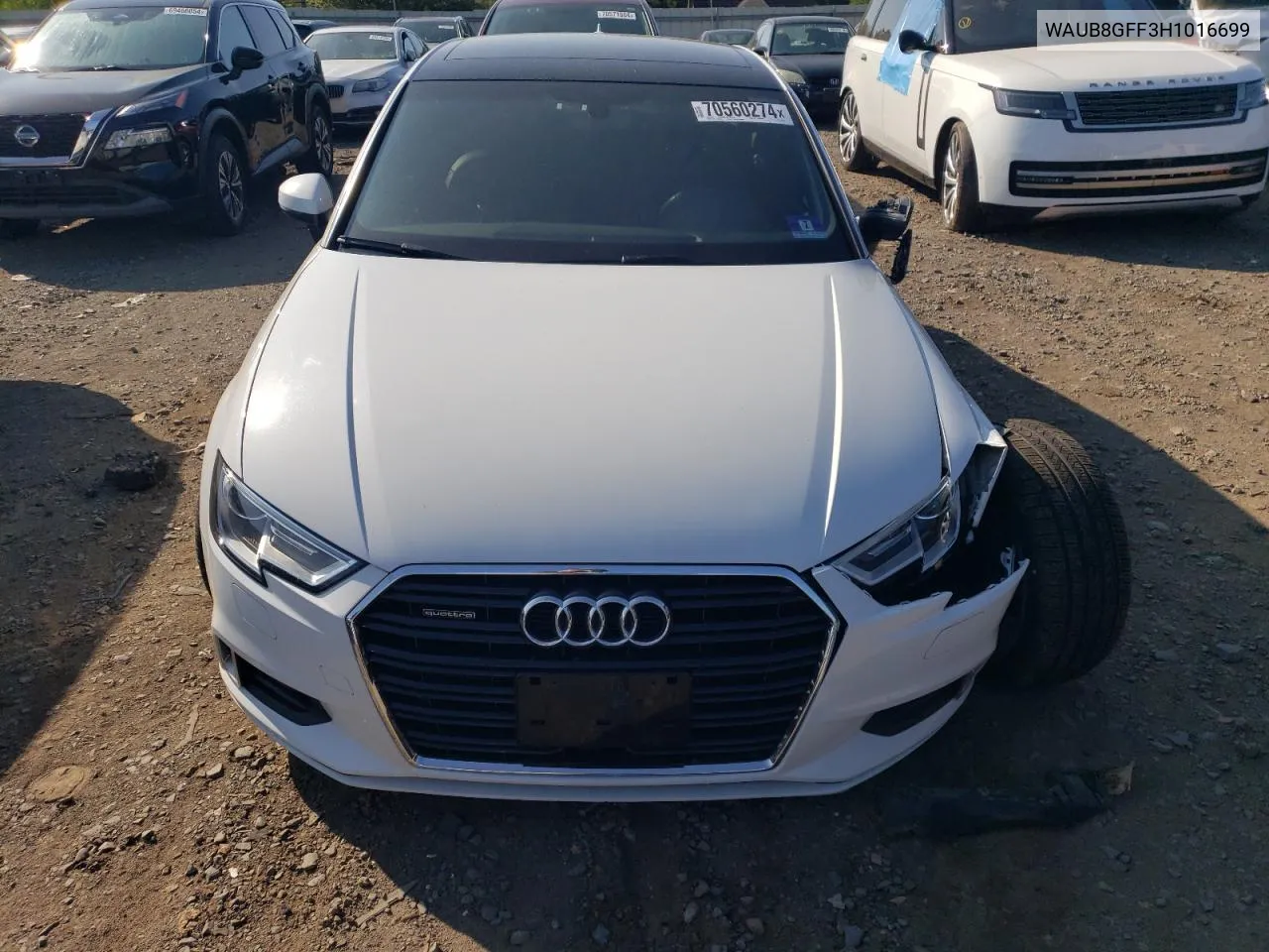 WAUB8GFF3H1016699 2017 Audi A3 Premium