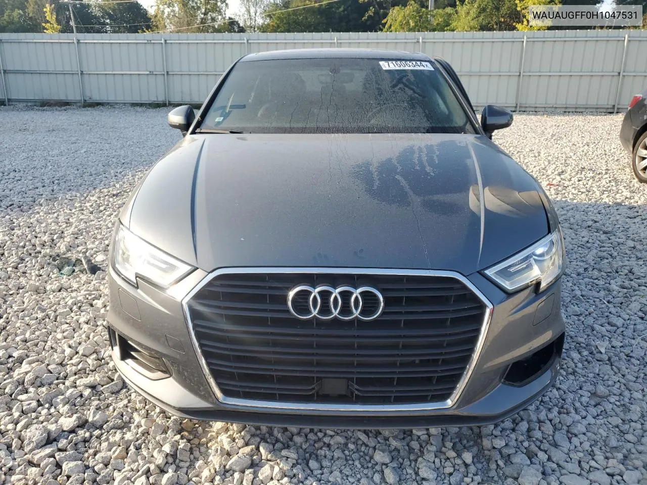 2017 Audi A3 Premium VIN: WAUAUGFF0H1047531 Lot: 71606344