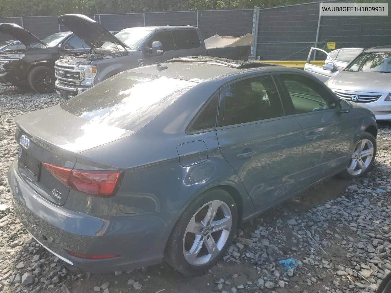 WAUB8GFF1H1009931 2017 Audi A3 Premium