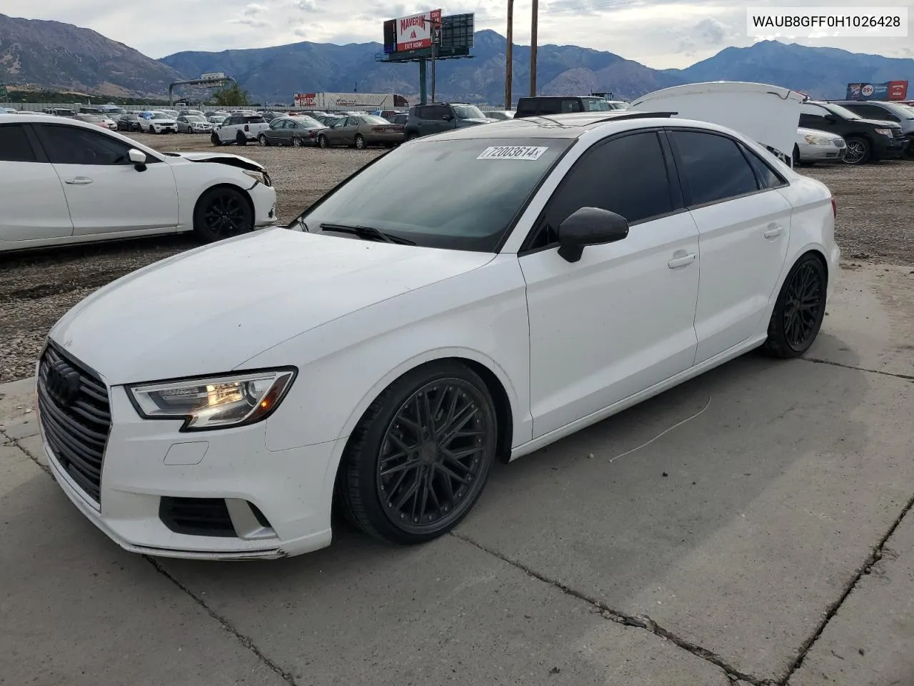 WAUB8GFF0H1026428 2017 Audi A3 Premium