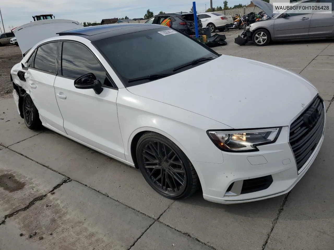 WAUB8GFF0H1026428 2017 Audi A3 Premium