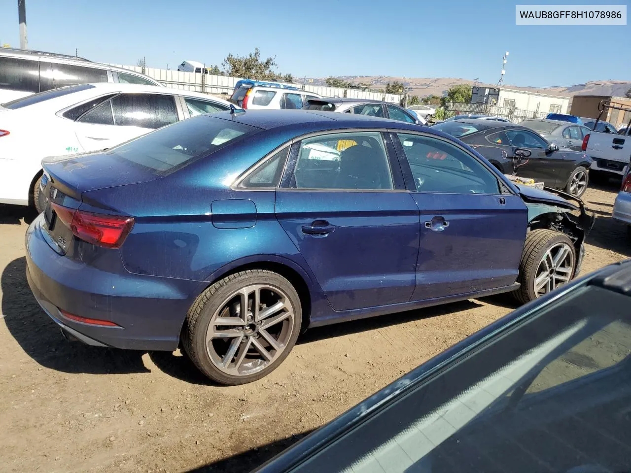 WAUB8GFF8H1078986 2017 Audi A3 Premium