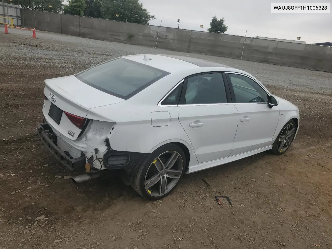 2017 Audi A3 Premium Plus VIN: WAUJ8GFF1H1006328 Lot: 72957854