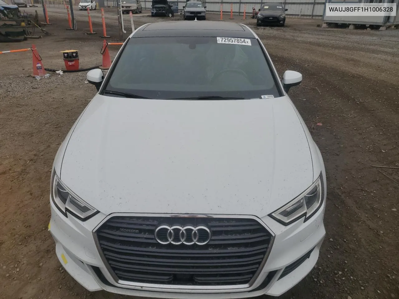 2017 Audi A3 Premium Plus VIN: WAUJ8GFF1H1006328 Lot: 72957854