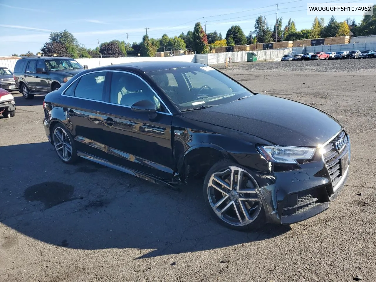 2017 Audi A3 Premium Plus VIN: WAUGUGFF5H1074962 Lot: 73351784