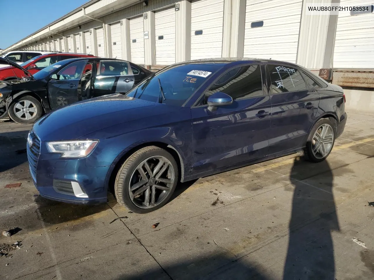 2017 Audi A3 Premium VIN: WAUB8GFF2H1053534 Lot: 74074574