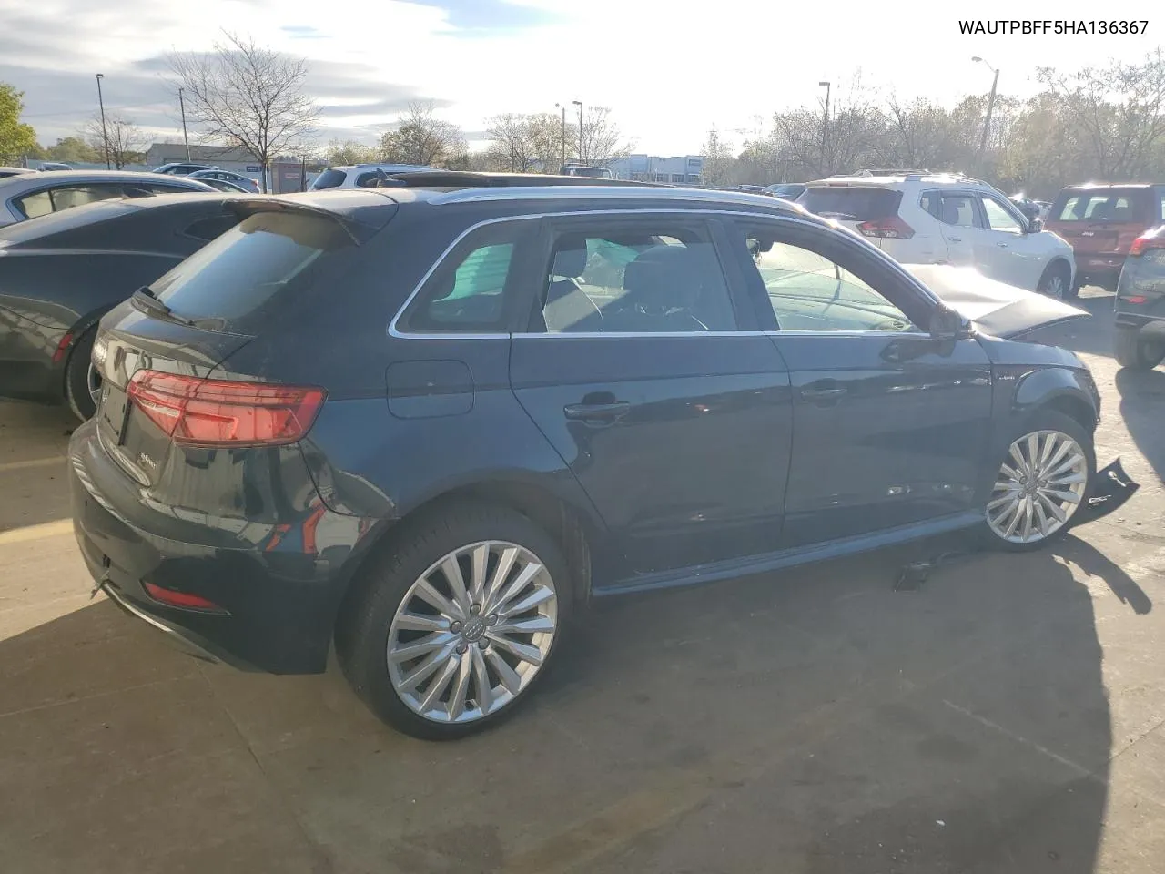 2017 Audi A3 E-Tron Premium Plus VIN: WAUTPBFF5HA136367 Lot: 74679174