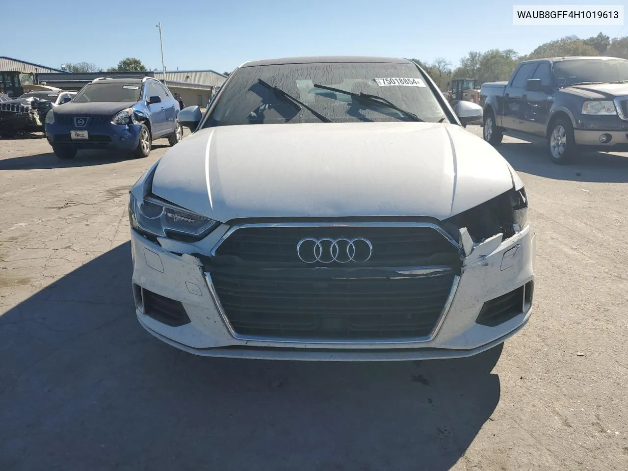 2017 Audi A3 Premium VIN: WAUB8GFF4H1019613 Lot: 75018854