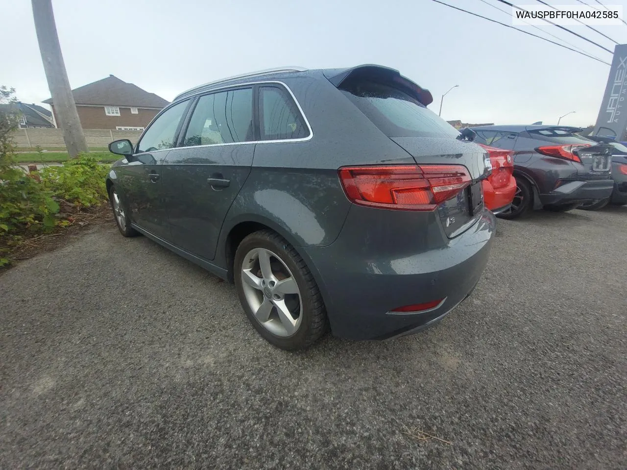 WAUSPBFF0HA042585 2017 Audi A3 E-Tron Prestige