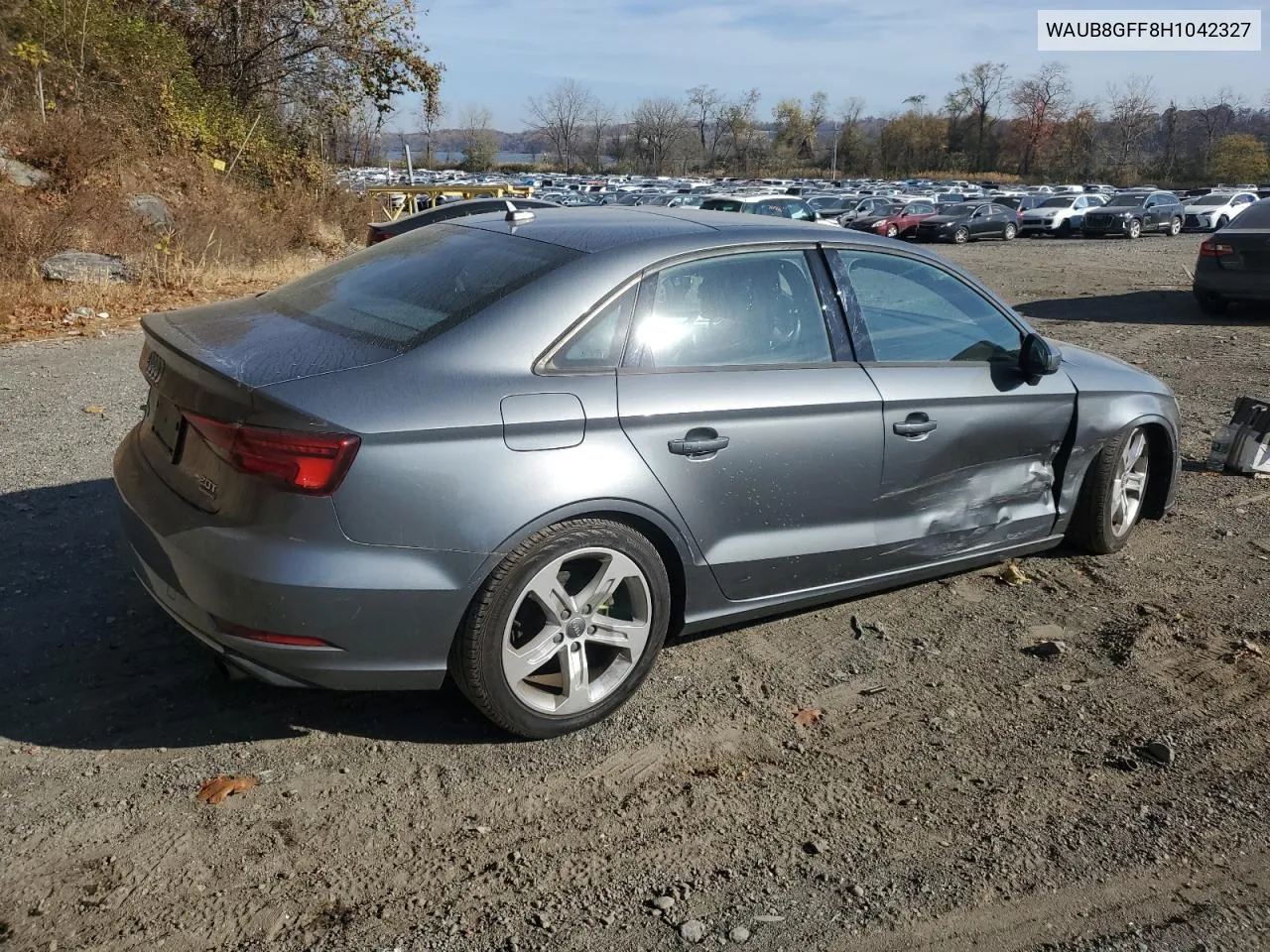 2017 Audi A3 Premium VIN: WAUB8GFF8H1042327 Lot: 78598114