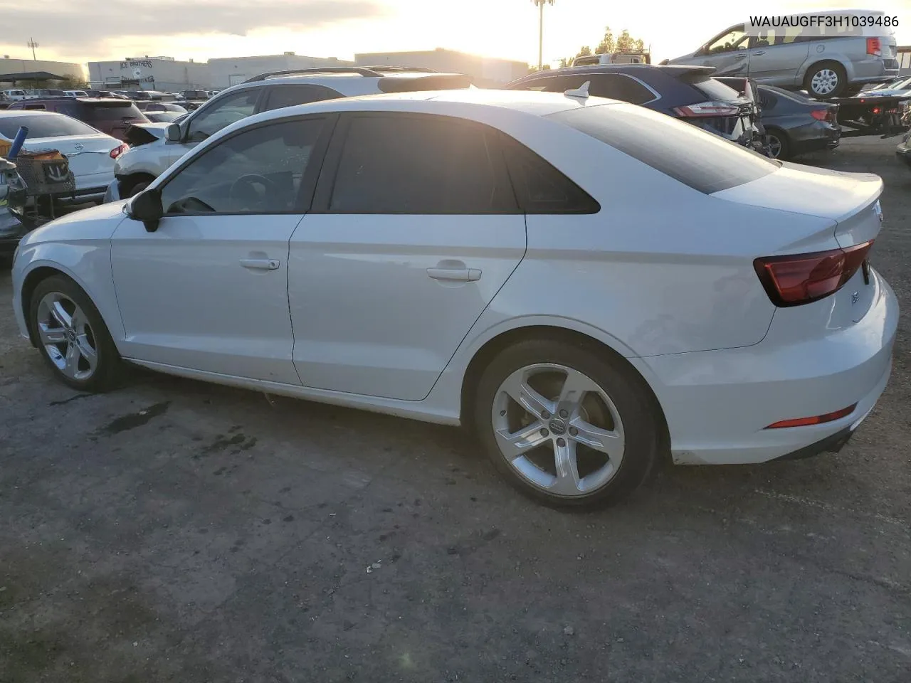 2017 Audi A3 Premium VIN: WAUAUGFF3H1039486 Lot: 79556064