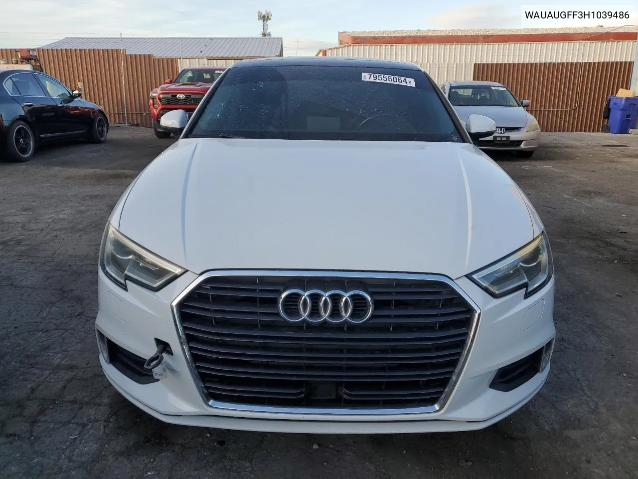 2017 Audi A3 Premium VIN: WAUAUGFF3H1039486 Lot: 79556064