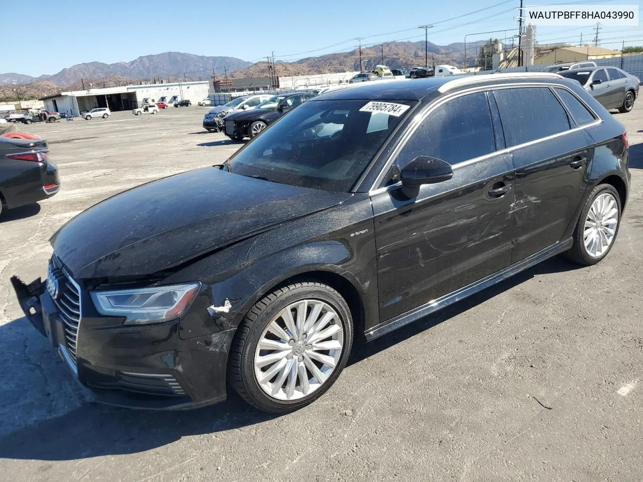 2017 Audi A3 E-Tron Premium Plus VIN: WAUTPBFF8HA043990 Lot: 79905784