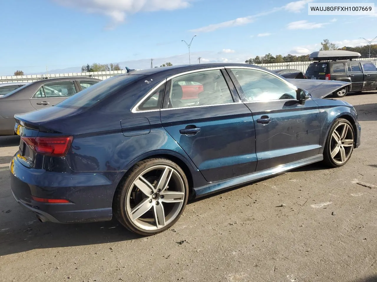 2017 Audi A3 Premium Plus VIN: WAUJ8GFFXH1007669 Lot: 80011714