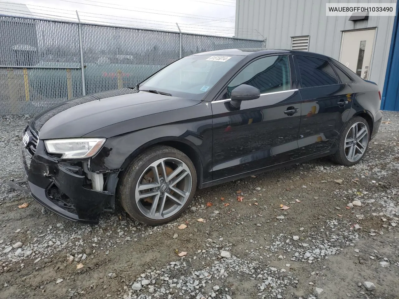 2017 Audi A3 Progressiv VIN: WAUE8GFF0H1033490 Lot: 81515014