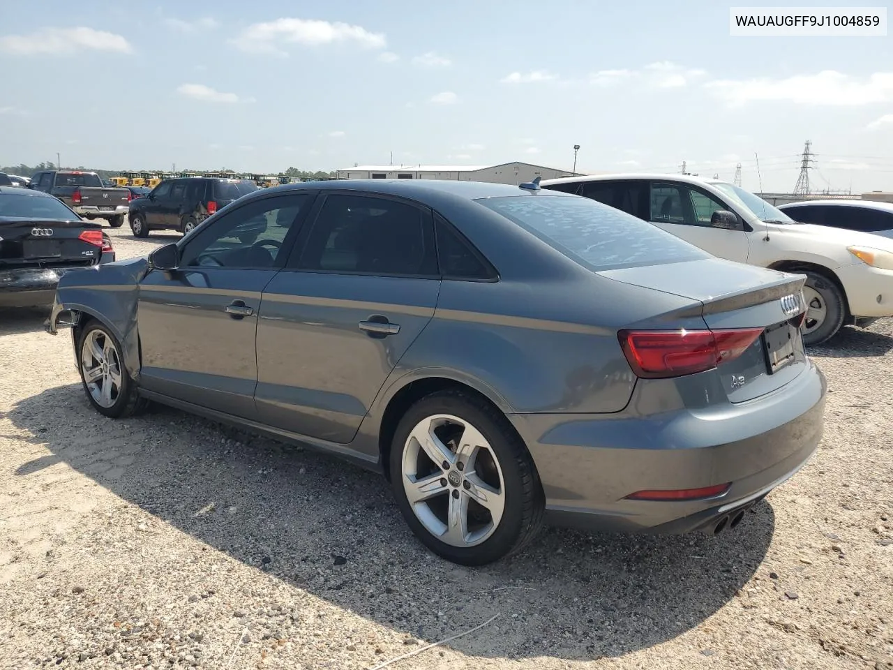 2018 Audi A3 Premium VIN: WAUAUGFF9J1004859 Lot: 52322434