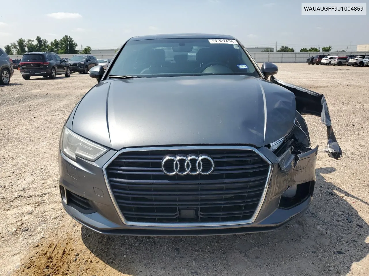 2018 Audi A3 Premium VIN: WAUAUGFF9J1004859 Lot: 52322434