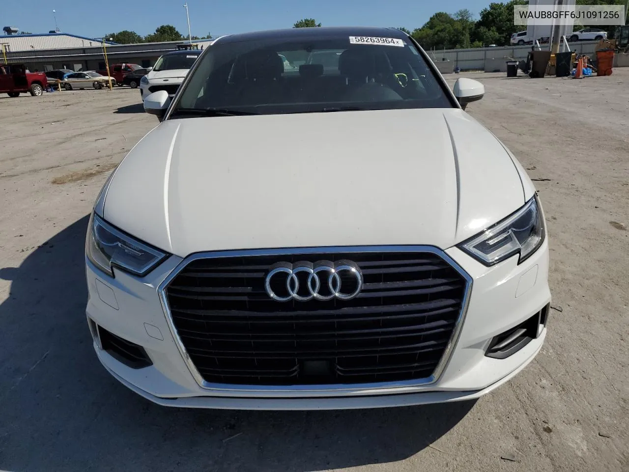 2018 Audi A3 Premium VIN: WAUB8GFF6J1091256 Lot: 58263964