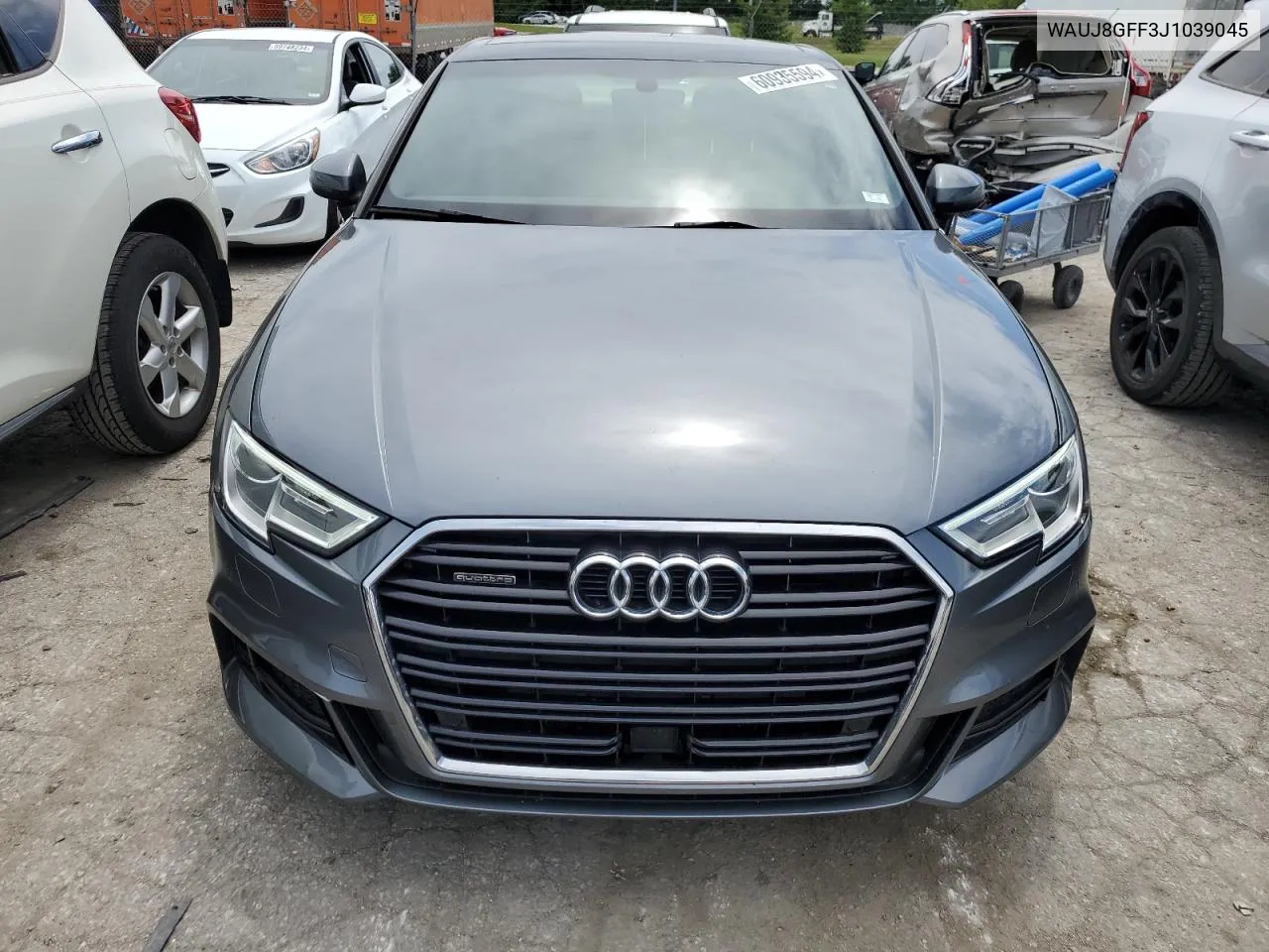 WAUJ8GFF3J1039045 2018 Audi A3 Premium Plus