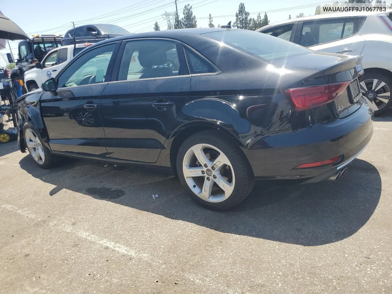 2018 Audi A3 Premium VIN: WAUAUGFF9J1067783 Lot: 61084584