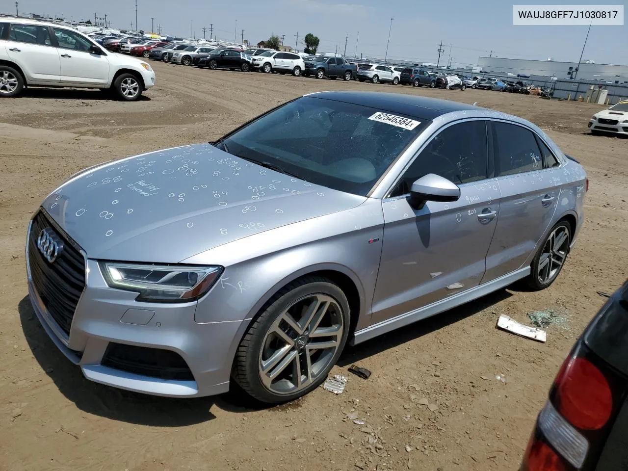 2018 Audi A3 Premium Plus VIN: WAUJ8GFF7J1030817 Lot: 62546384