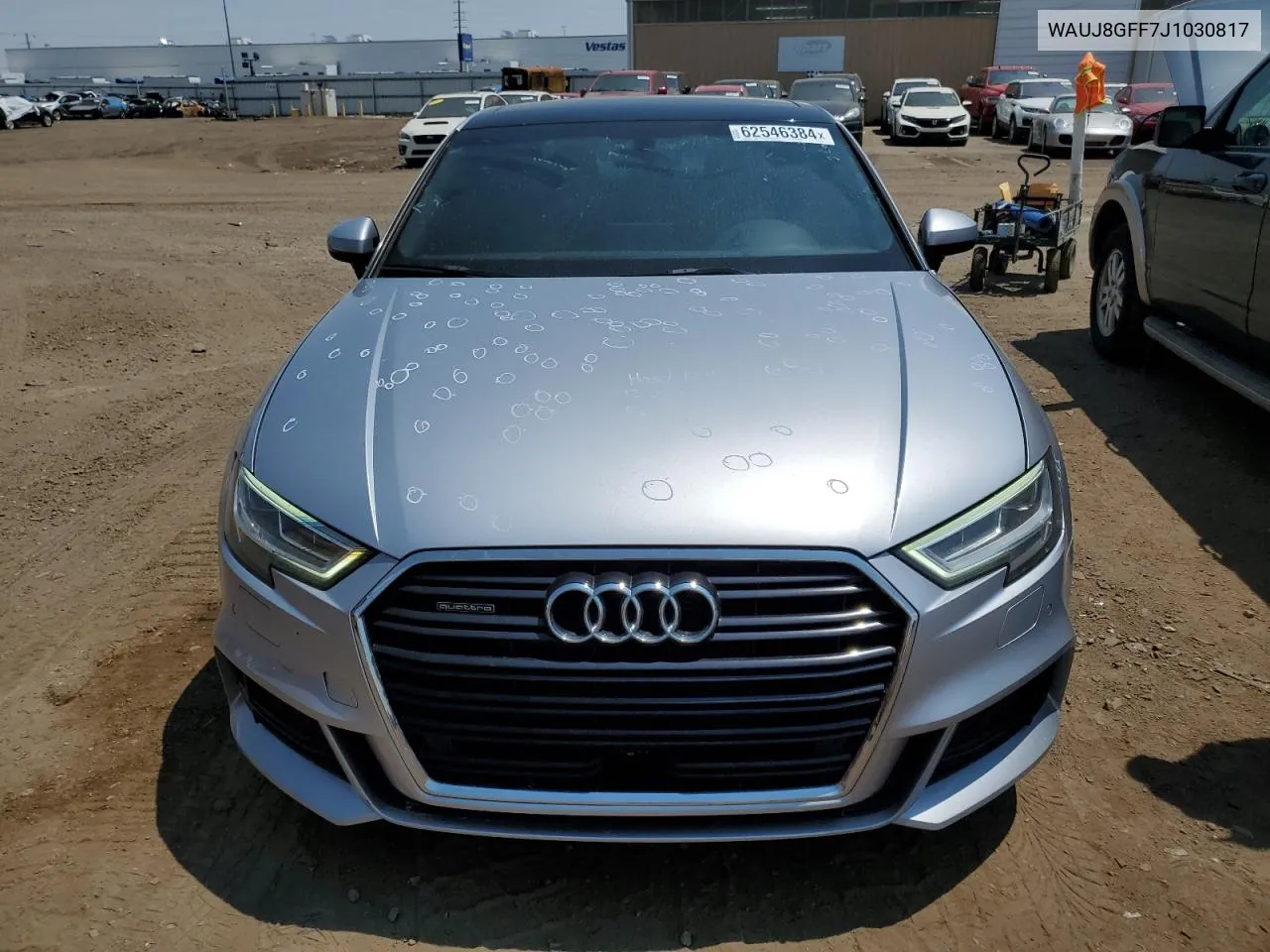 2018 Audi A3 Premium Plus VIN: WAUJ8GFF7J1030817 Lot: 62546384