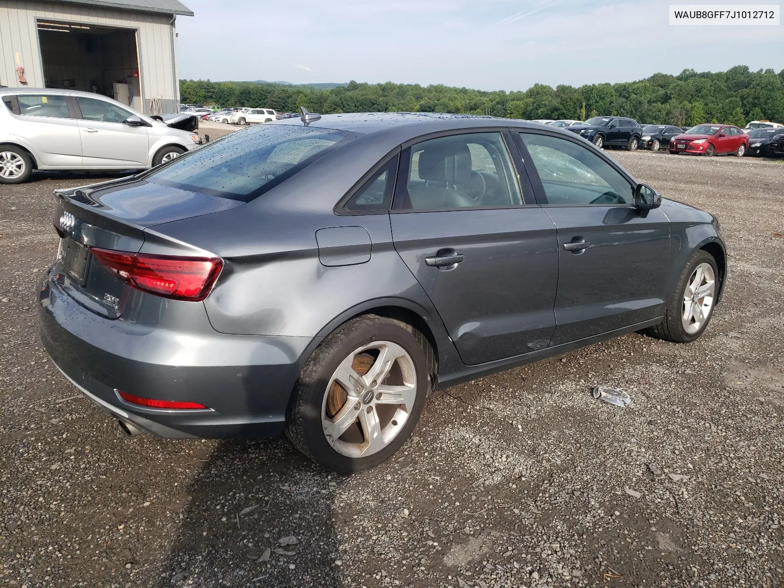 2018 Audi A3 Premium VIN: WAUB8GFF7J1012712 Lot: 62986724