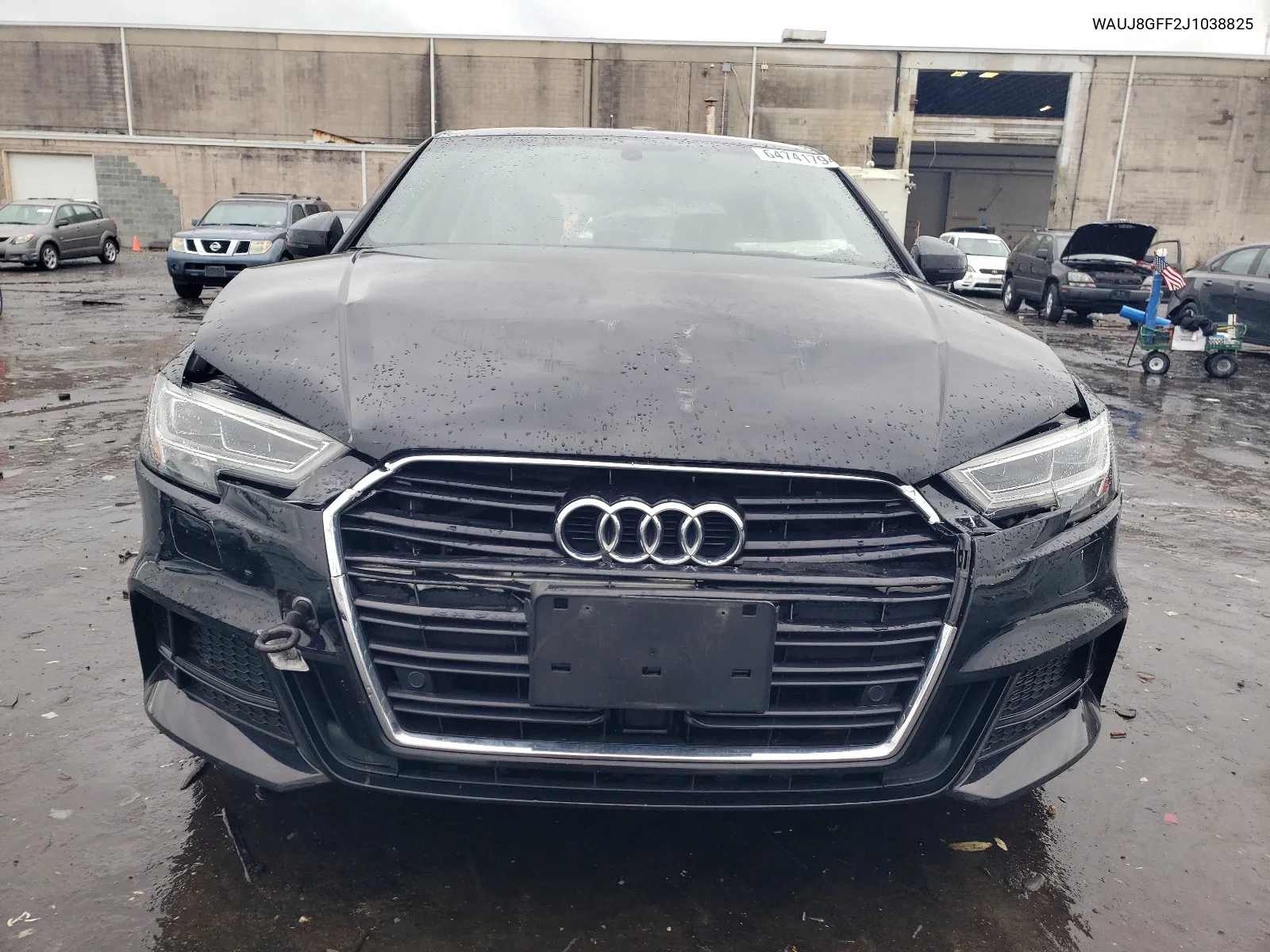 2018 Audi A3 Premium Plus VIN: WAUJ8GFF2J1038825 Lot: 64741794