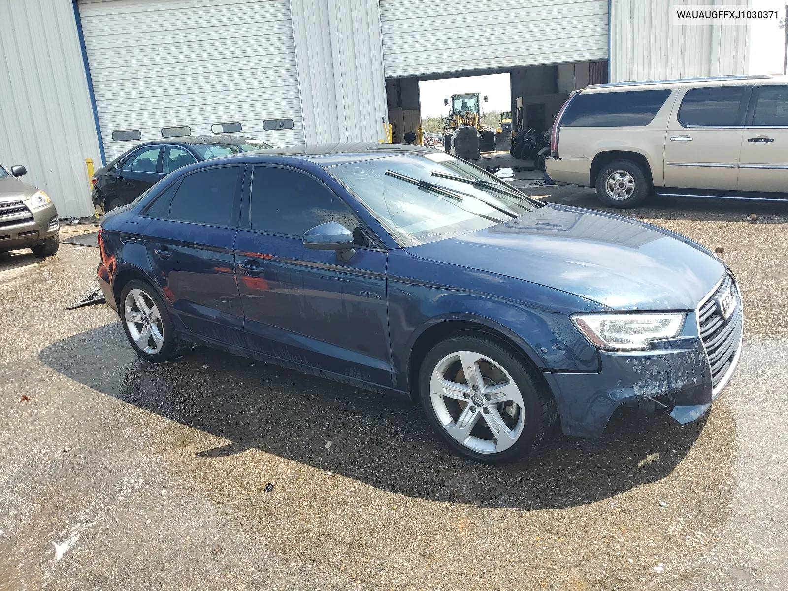 2018 Audi A3 Premium VIN: WAUAUGFFXJ1030371 Lot: 65412594