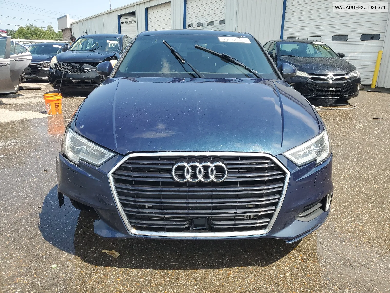 2018 Audi A3 Premium VIN: WAUAUGFFXJ1030371 Lot: 65412594