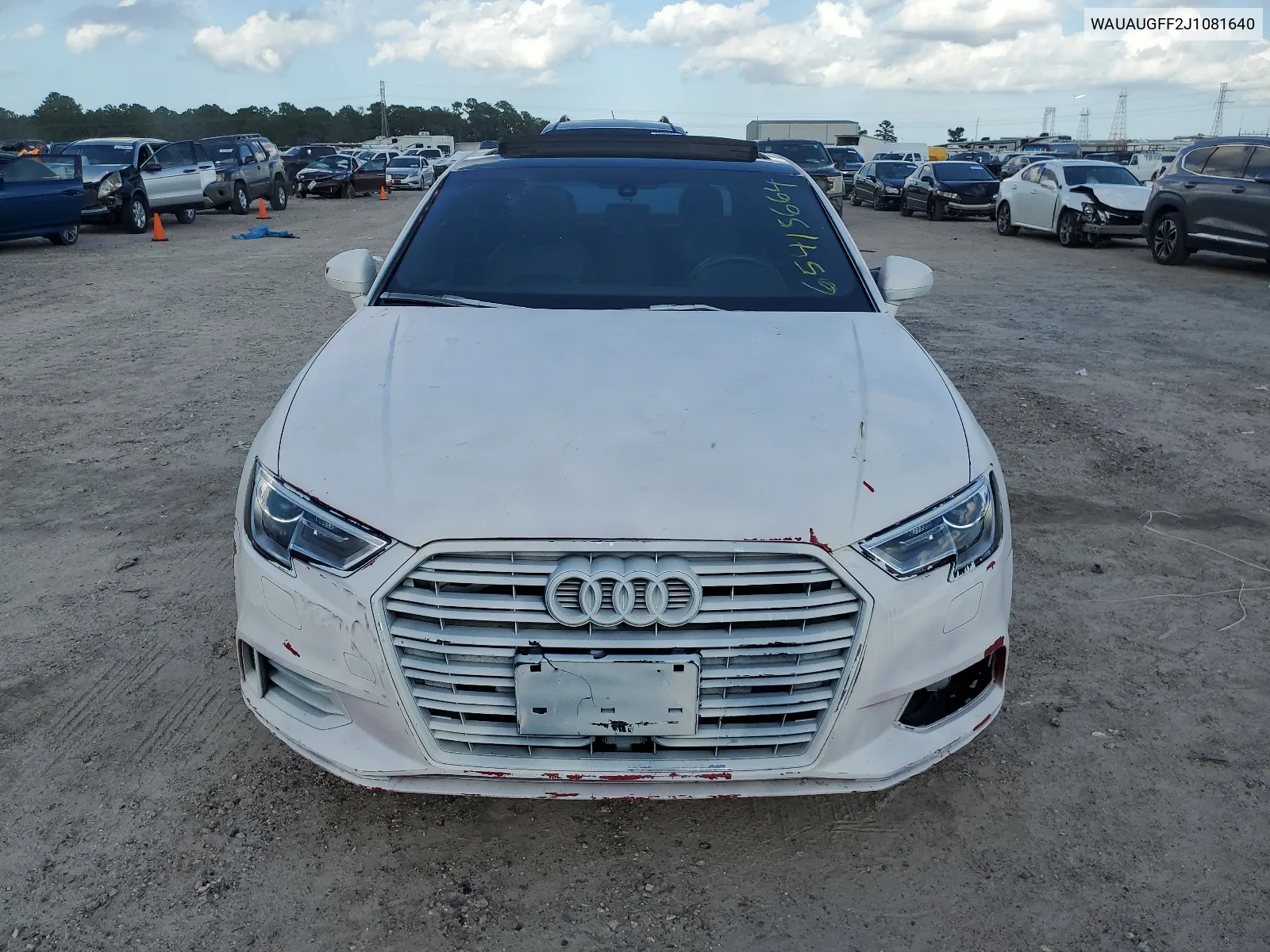 WAUAUGFF2J1081640 2018 Audi A3 Premium