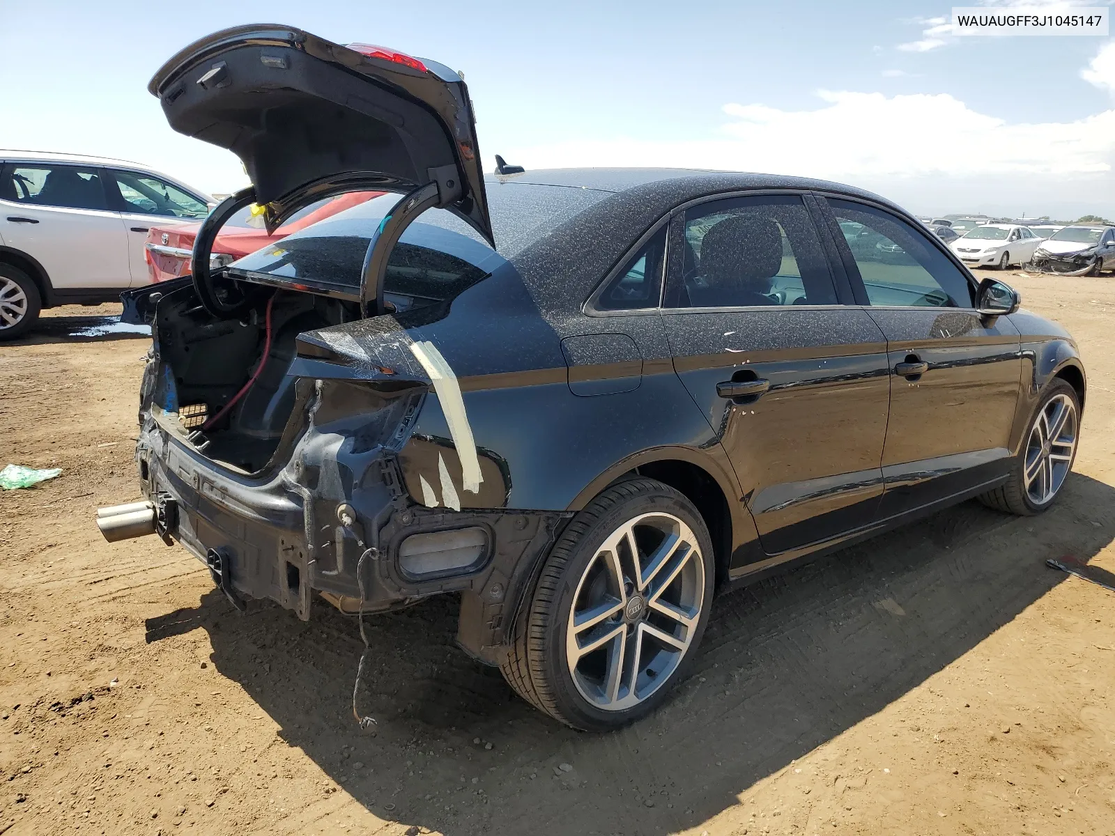 WAUAUGFF3J1045147 2018 Audi A3 Premium