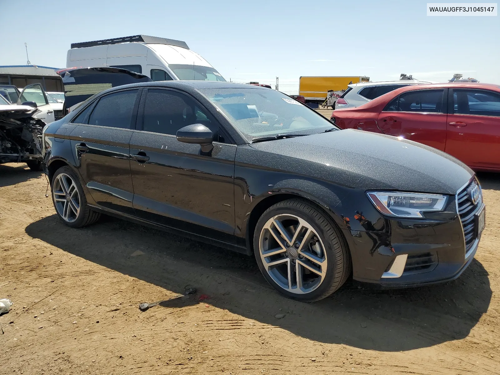 WAUAUGFF3J1045147 2018 Audi A3 Premium